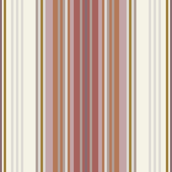 70s striped wallpaper - Burgundy