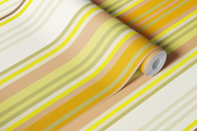 70s striped wallpaper - Goldwallpaper roll