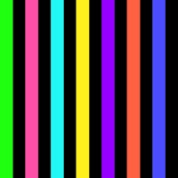 Neon stripes wallpaper ταπετσαρία