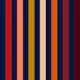 Multicoloured stripes wallpaper on Black