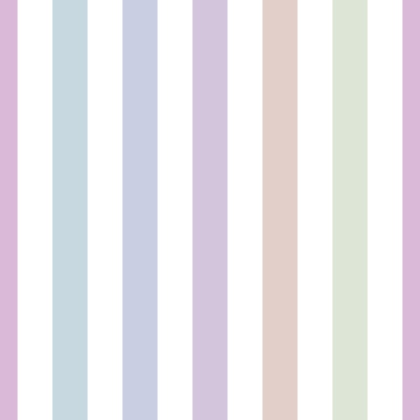 Pale Multicoloured Stripes Wallpaper 1