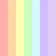 Pastel Rainbow Stripes Wallpaper 2