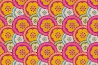 Groovy Mid Century Flowers wallpaper