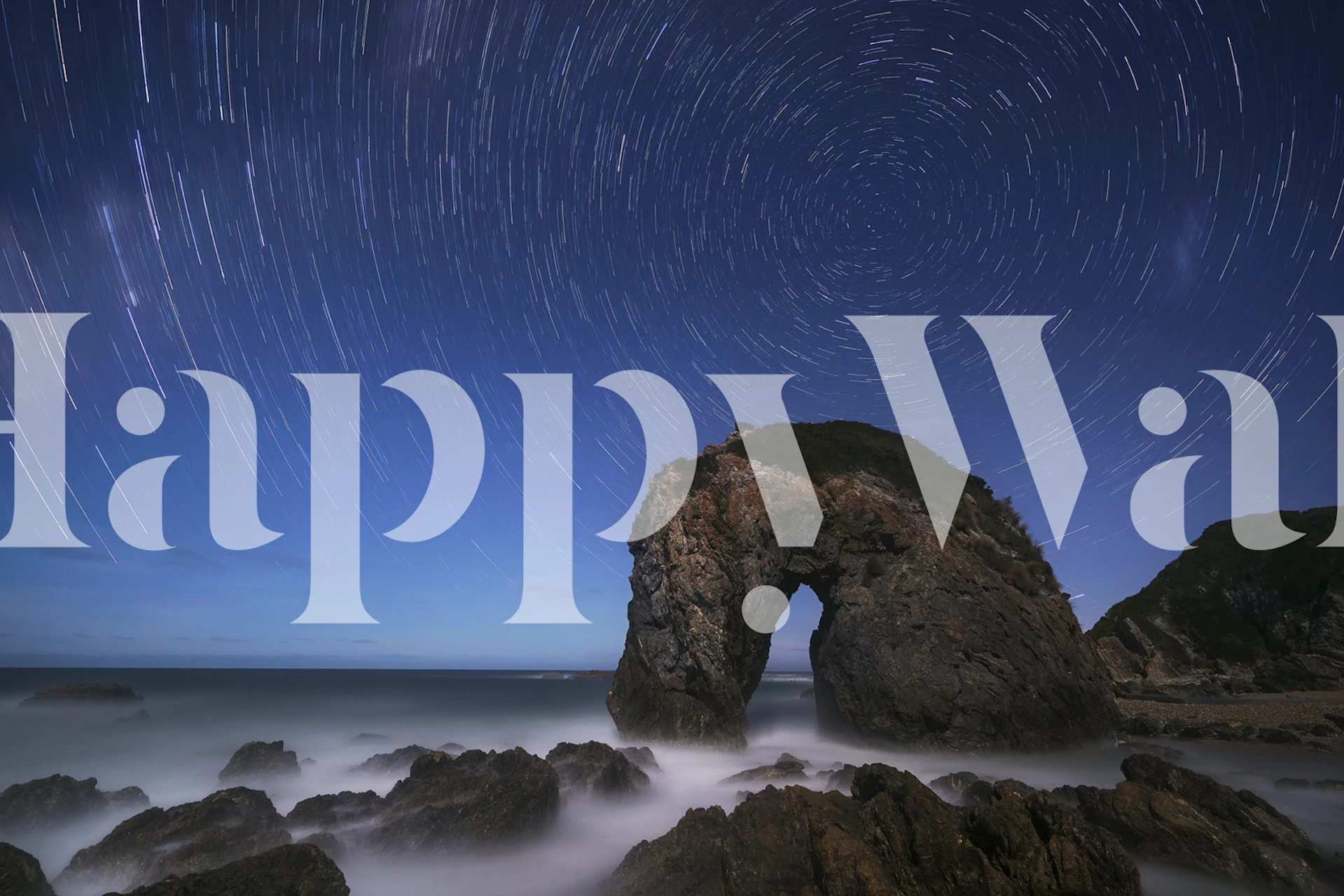 Horse Head Rock wallpaper in a room