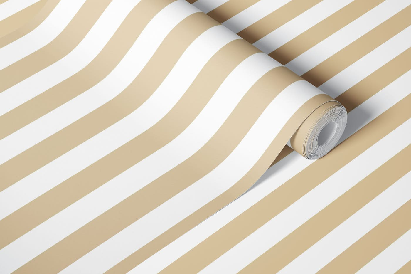 Beige stripes wallpaper wallpaper roll