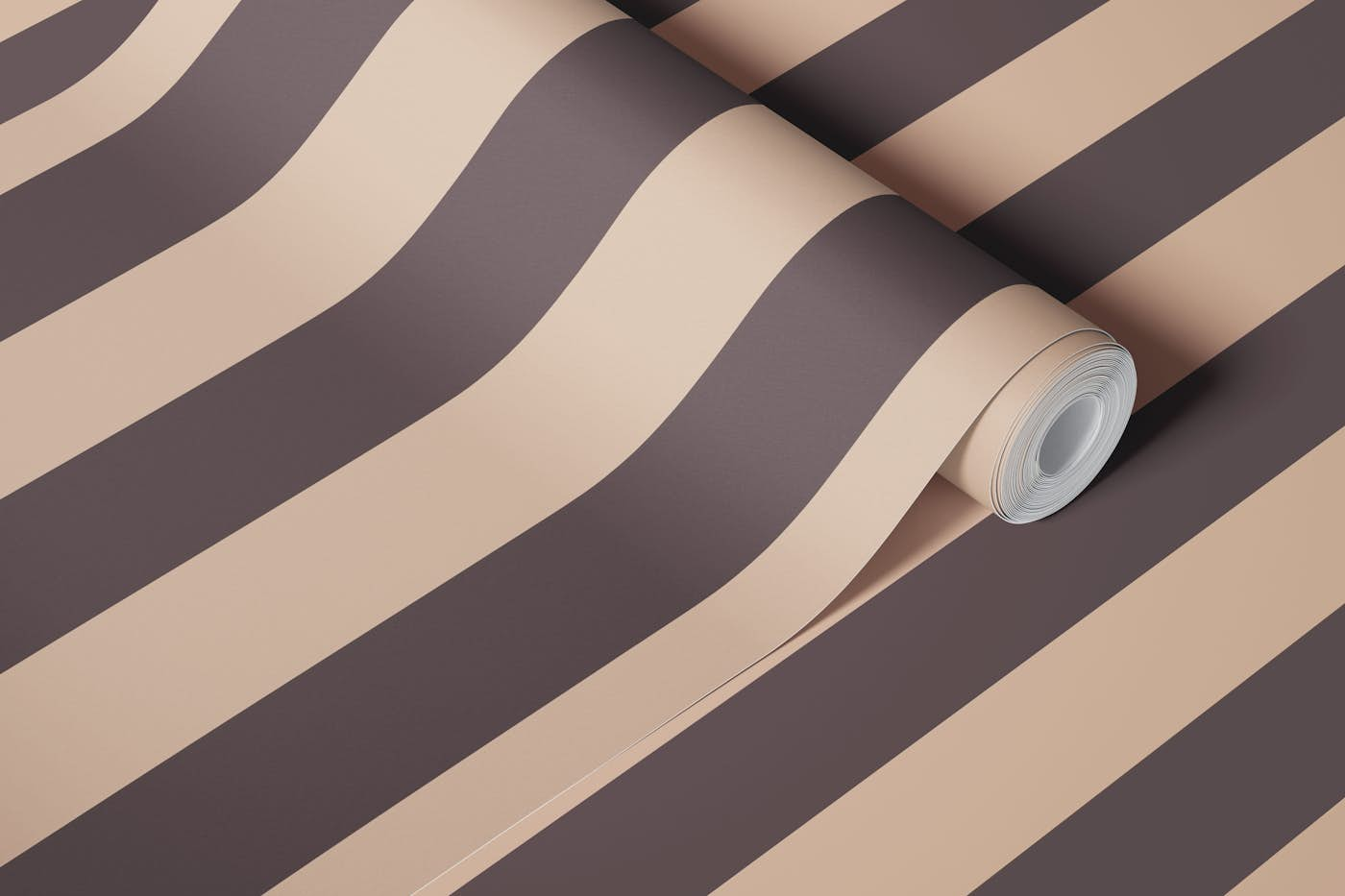 Brown stripes wallpaper 2 wallpaper roll