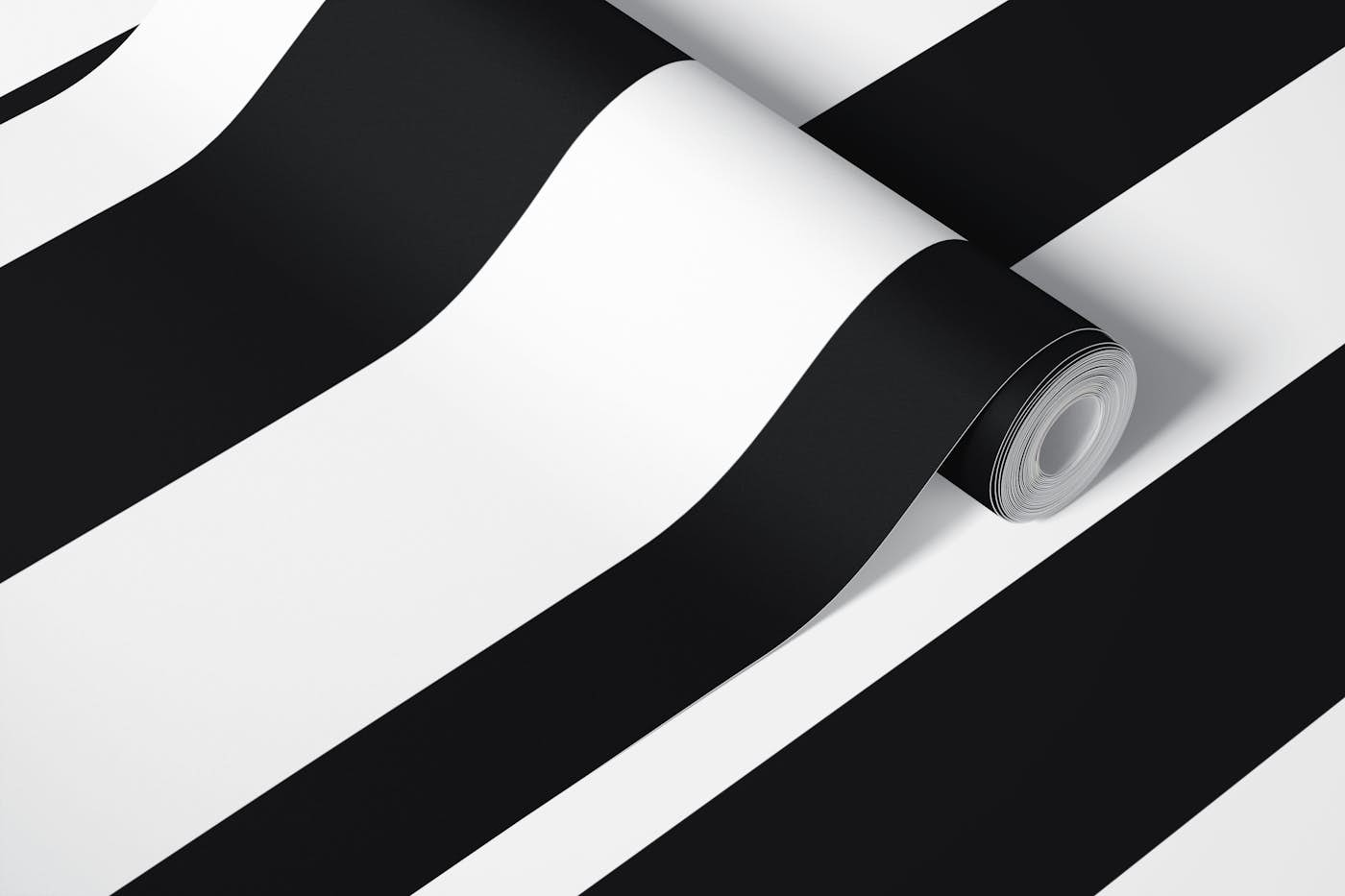 Black and White stripes wallpaper wallpaper roll