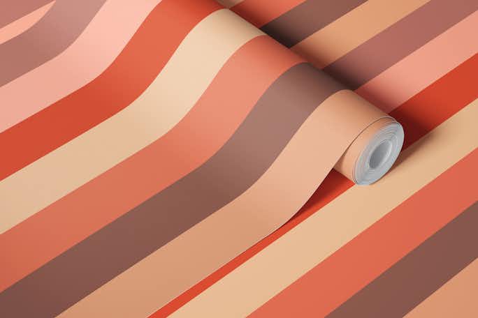 Striped retro wallpaperwallpaper roll