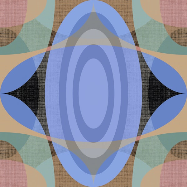 Retro 70s Ombre Space Disco