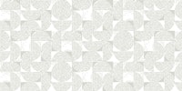 Offwhite white wood block print wallpaper