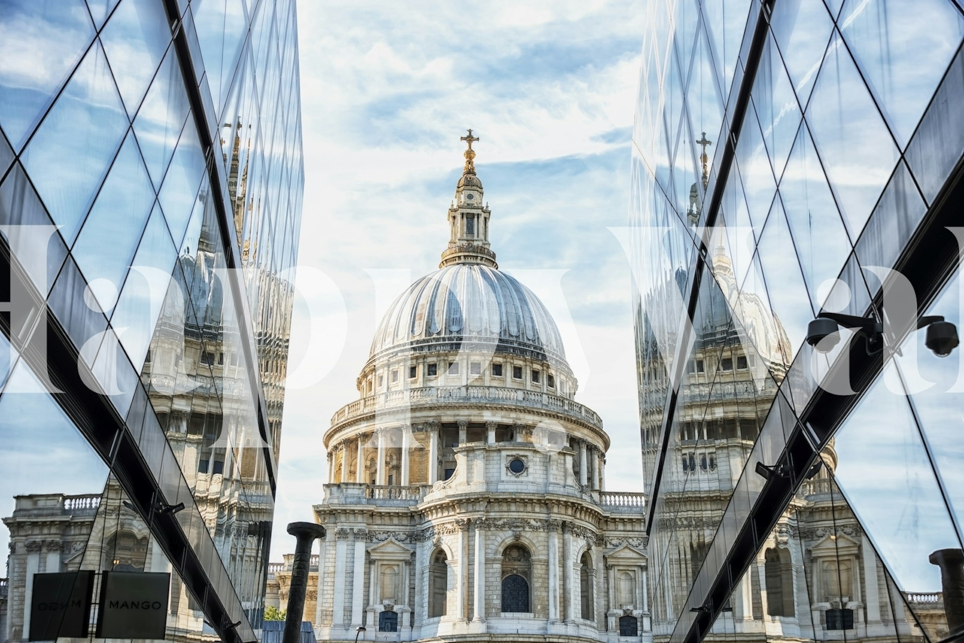 St Paul Cathedral Tapete in einem Raum