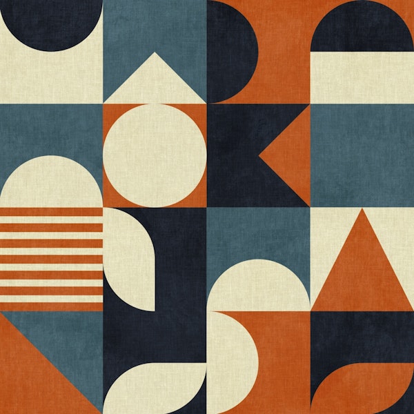 mid century modern checkers