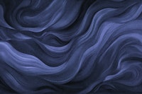 Velvet Flow Midnight Blue Abstract Watercolor behang