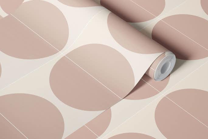 Painted Cotto Tiles Powderwallpaper roll