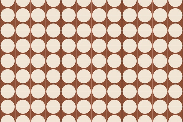 Painted Cotto Tiles Cream