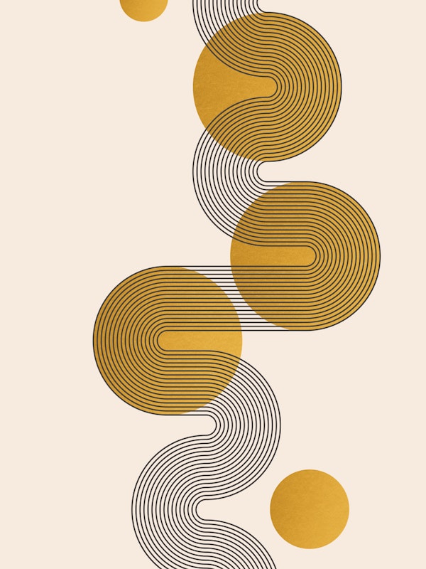 Curvy Bauhaus Luxury Sunrise