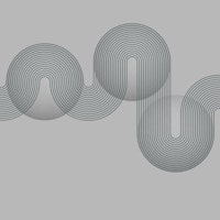 Lined Bauhaus Art Deco behang