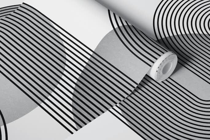 Platinum Bauhauswallpaper roll