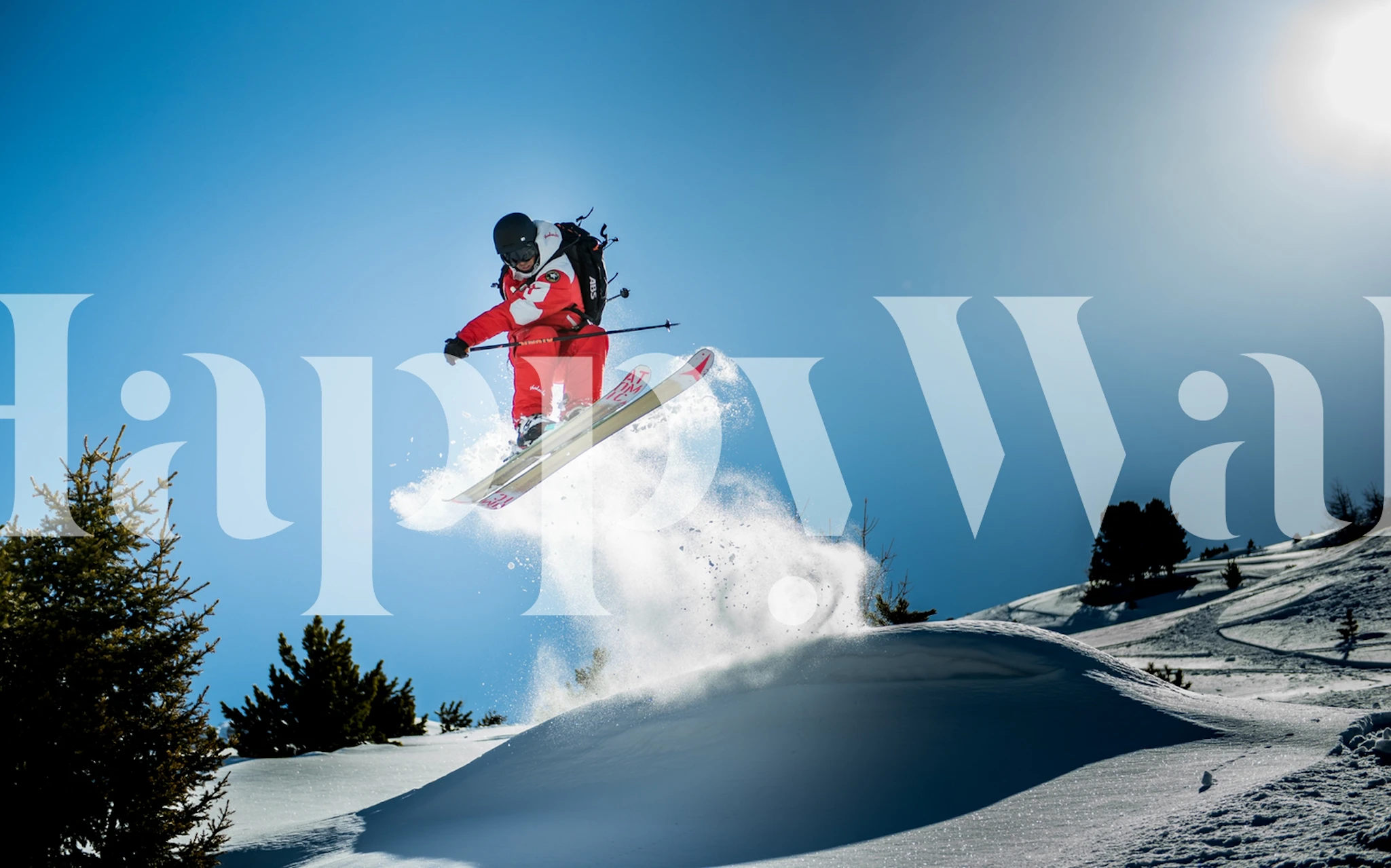 Blue and white geometric pattern wallpaper