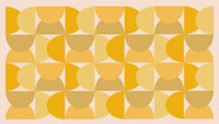Sunshine Mid Century 50s Sunrise wallpaper