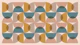 50s Mid Century Geometrical Abstract