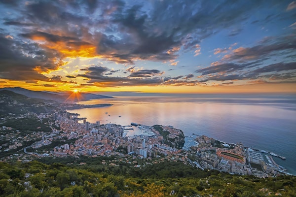 Sunrise In Monaco