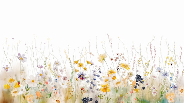 Enchanting Wildflower Midsummer Meadow