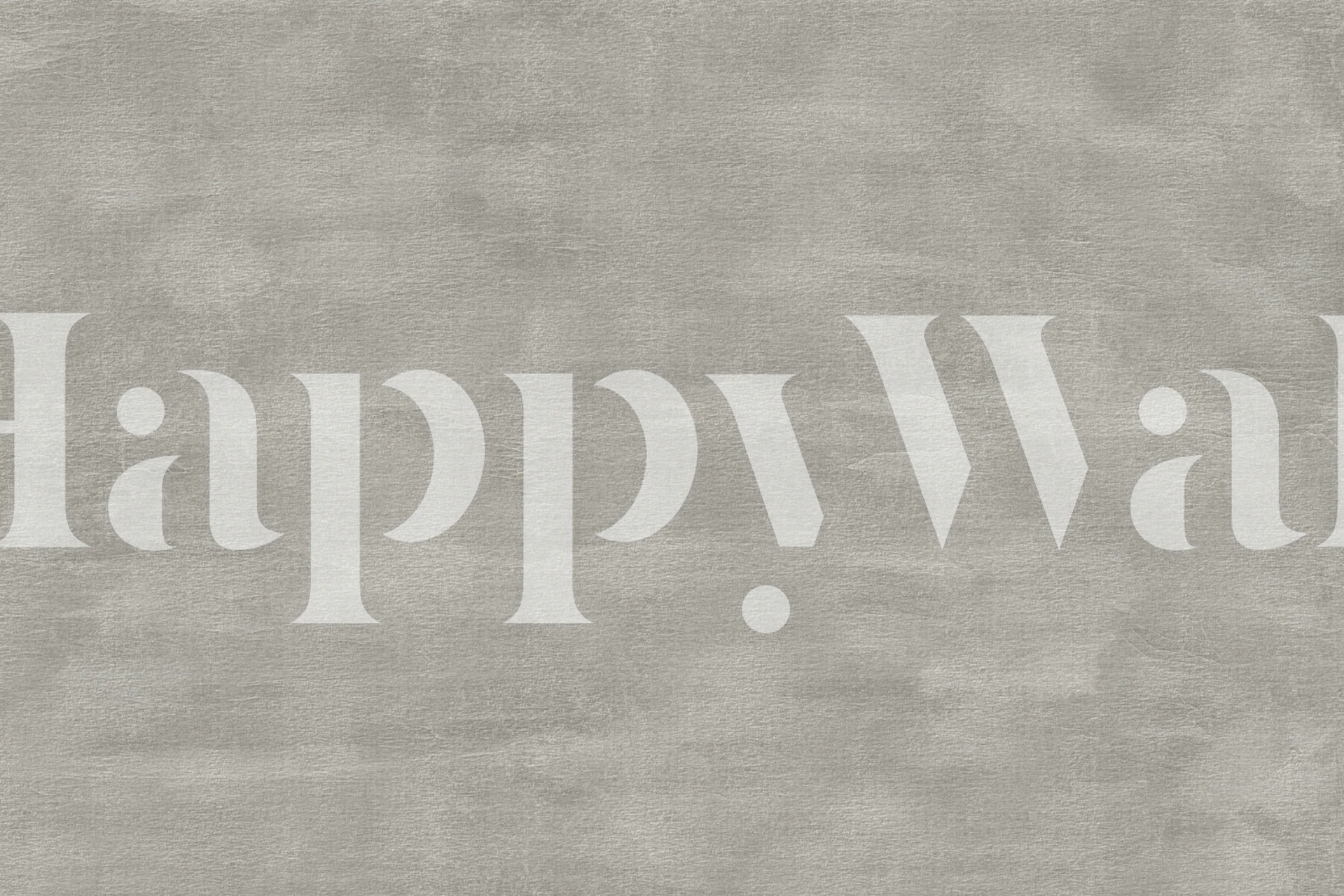 Concrete wall neutral warm gray tapet i ett rum