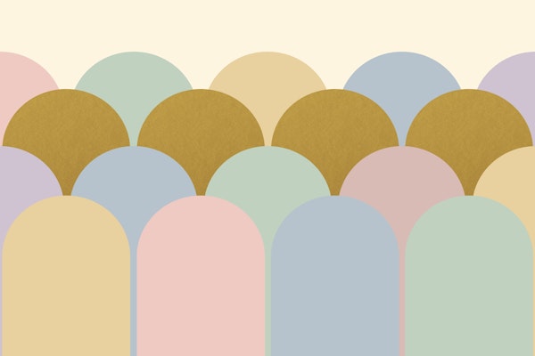 Happy Pastel Boho Arches