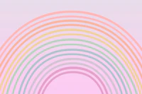 Happy Pastel Boho Rainbow wallpaper