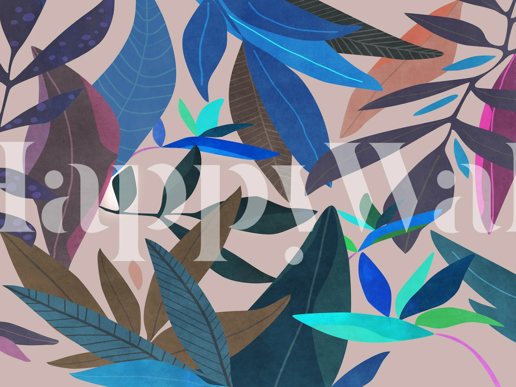 Tropical Landscape wallpaper design