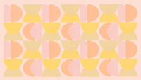 Happy Pastel Boho Sunburst Arches tapeet