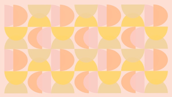Happy Pastel Boho Sunburst Arches