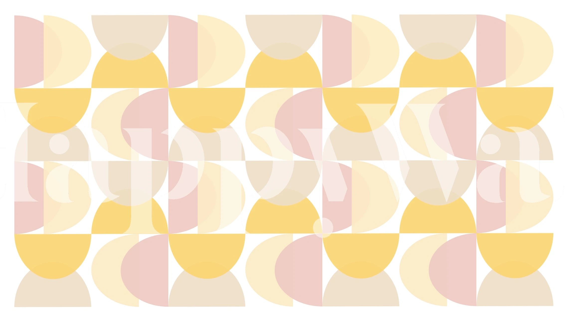 Happy Pastel Boho Sunburst Arch Design wallpaper in a room
