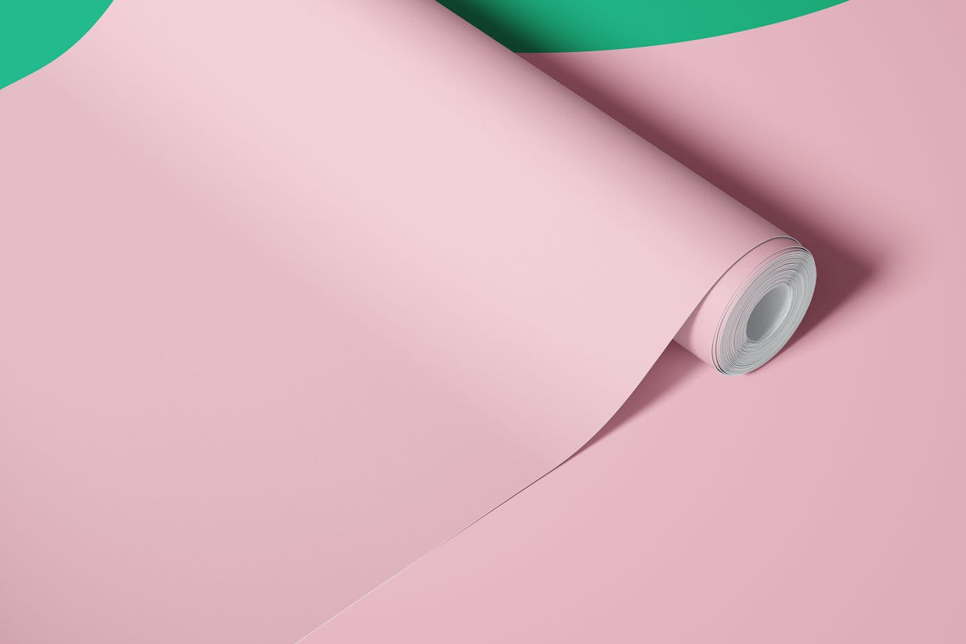 Pink Green Color Block Art wallpaper roll