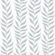 Silver Gray Climbing Leaves Leaf Stripes