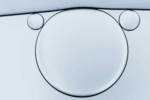 Abstract Baby Blue Water part two