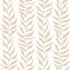 Climbing Leaves in Sand Beige