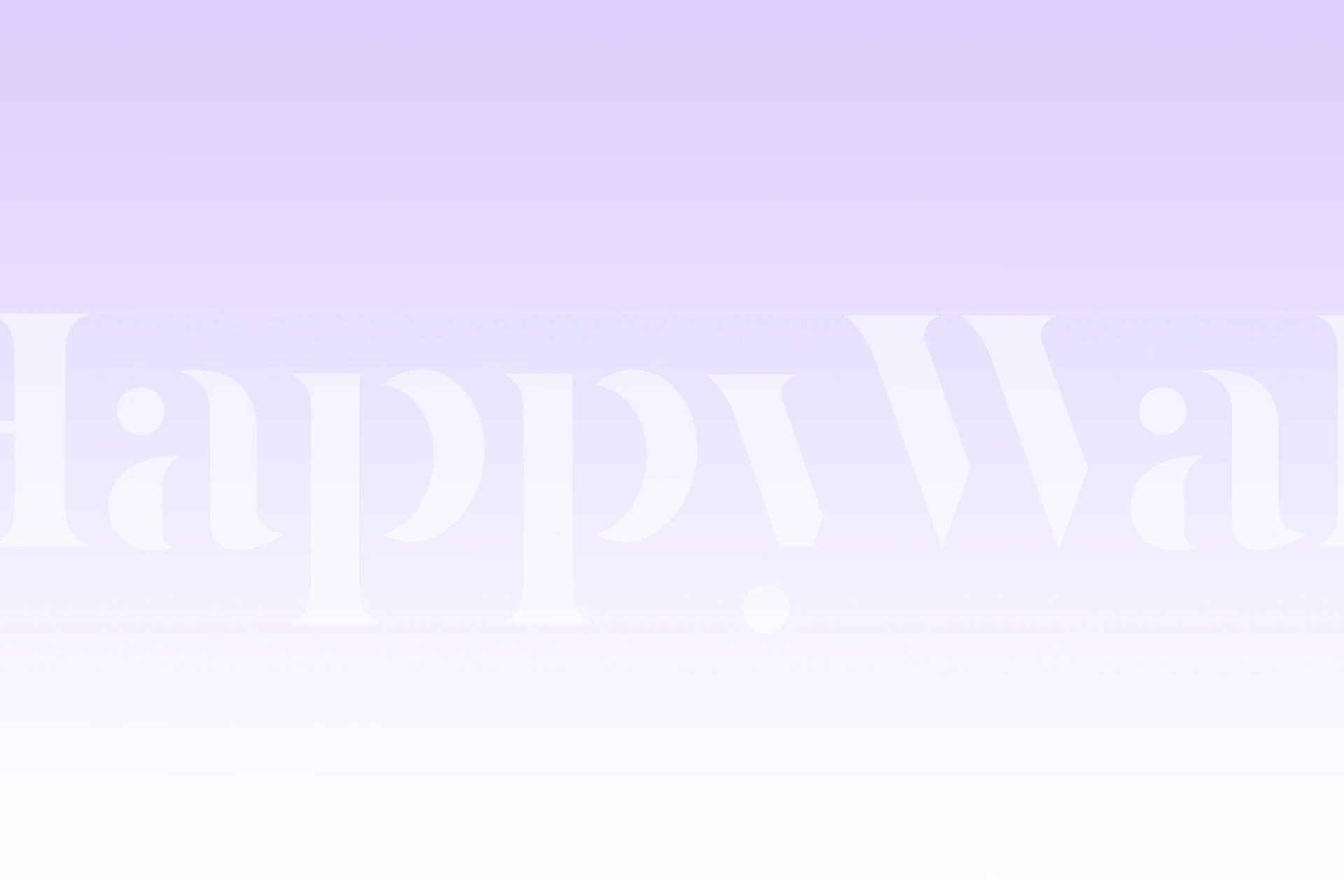 Fototapeta s přechodem od šeříku do bílé dodává vnitřním prostorům klid