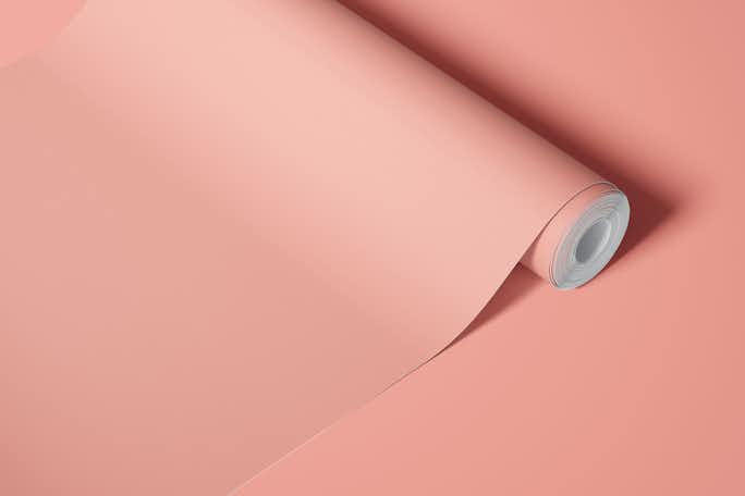 Luxury Coral solid color wallpaperwallpaper roll