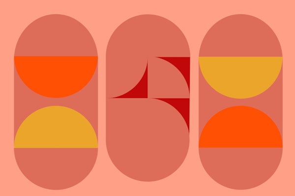 Organic Art Deco Geometry