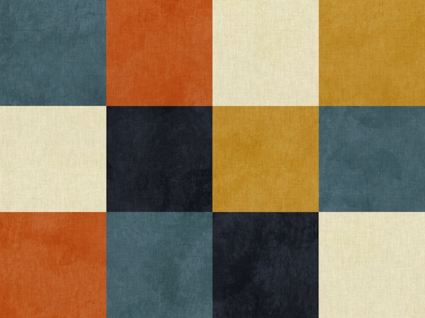 new mid century checker geometry