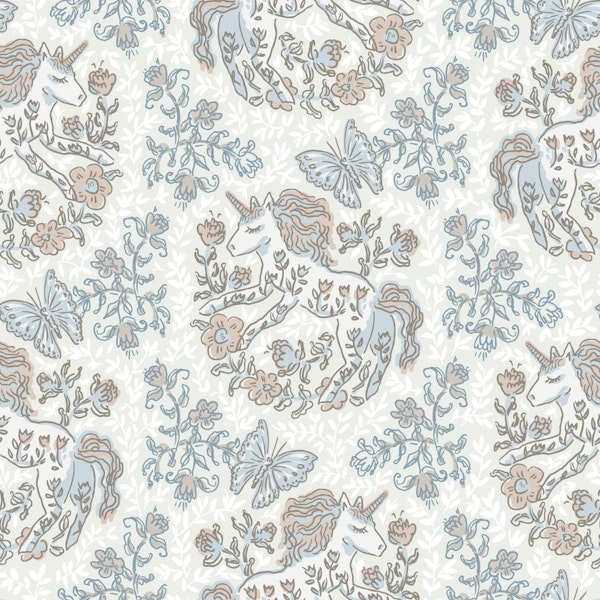 Unicorn and butterfly