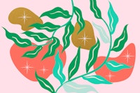 Happy Leaf ταπετσαρία
