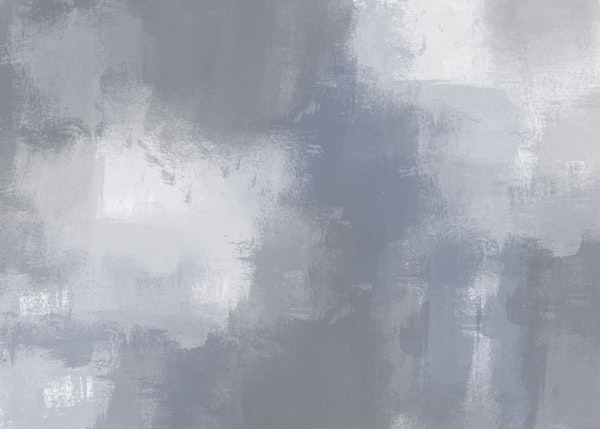 Abstract Brush Strokes Blue