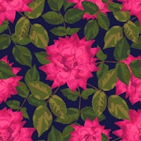 CASTLE ROSE Maximalist Rose Floral Pink Small ταπετσαρία