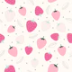 Strawberries Pink Pattern