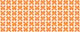 Orange Retro Flowers