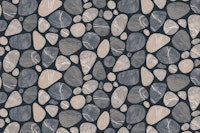 Pebble Stone Beauty Of Nature Beige Grey tapete
