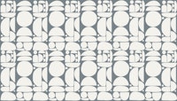 Off-White Grey Cutout Shapes tapete